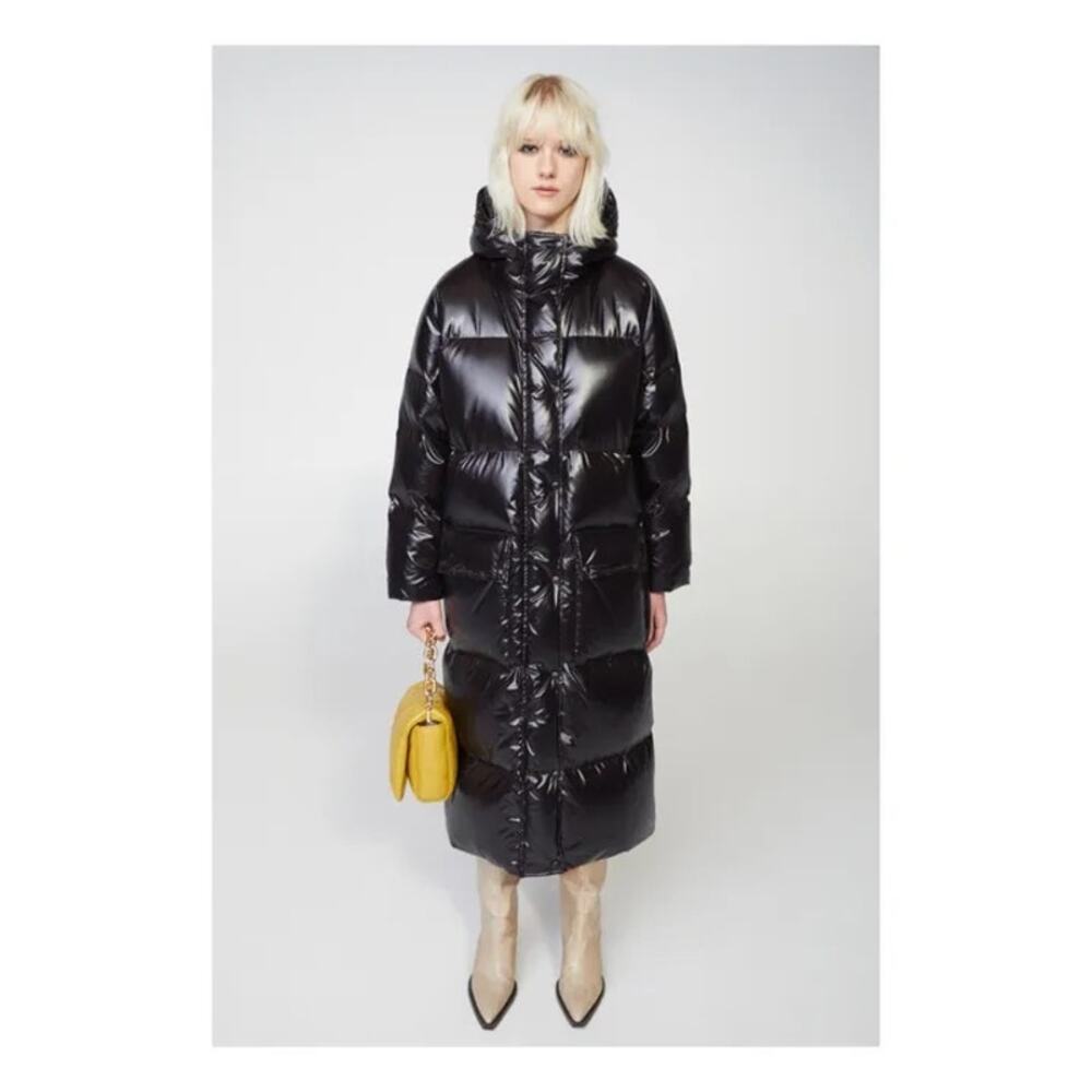 Stand Studio NWOT Ally Down Jacket Black Puffer Coat Women’s Sz S